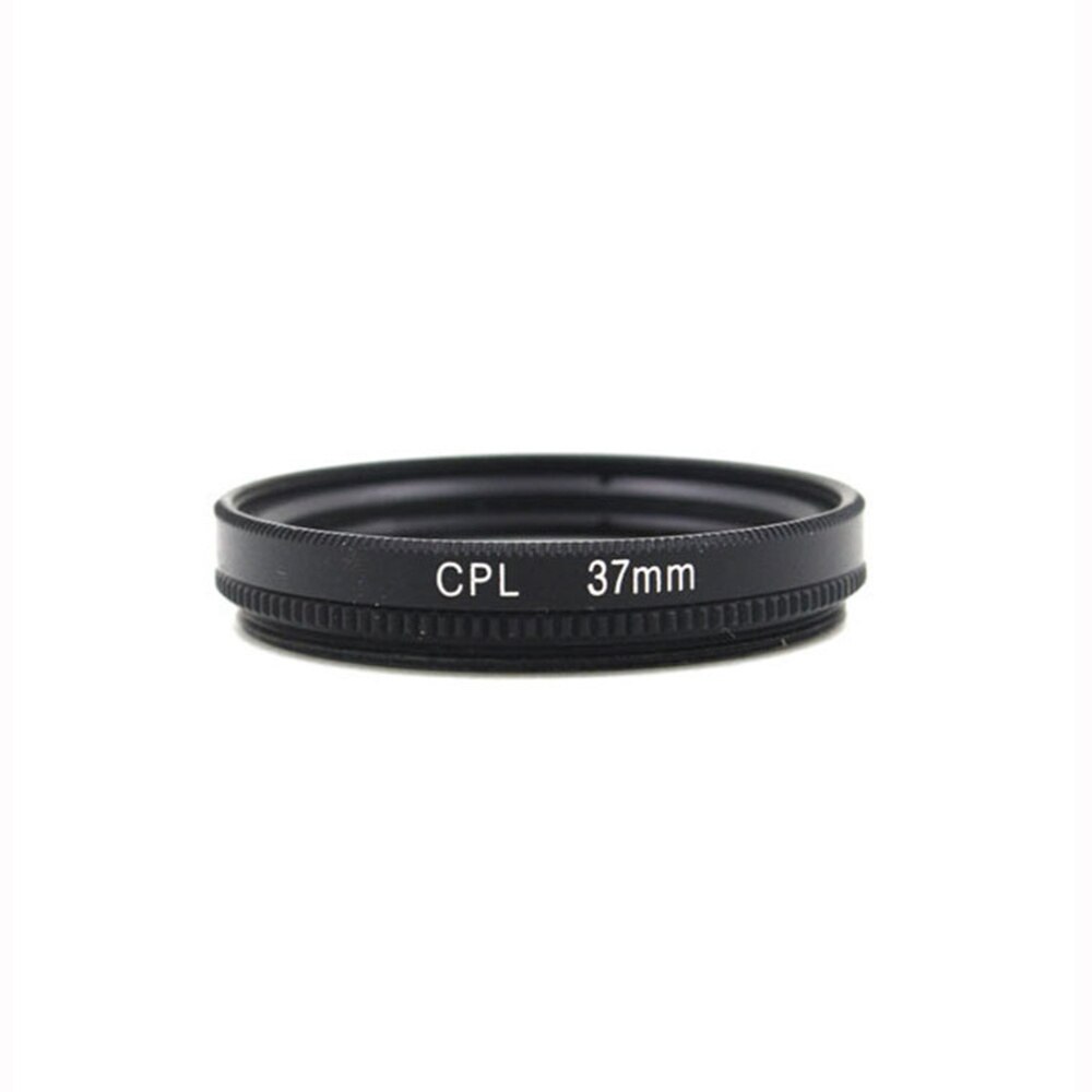 Ultradunne Clip-On Cpl Telefoon Lens Camera Circulaire Polarisator Neutrale Dichtheid Filter 37Mm Lens Camera Lens (Zwart)
