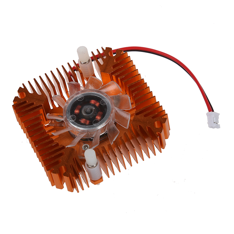 Pc datamaskin bærbar pc cpu vga skjermkort 55mm kjøler kjølevifte kjøleribbe til skjermkort mini kjølevifte radiator til dropshippin