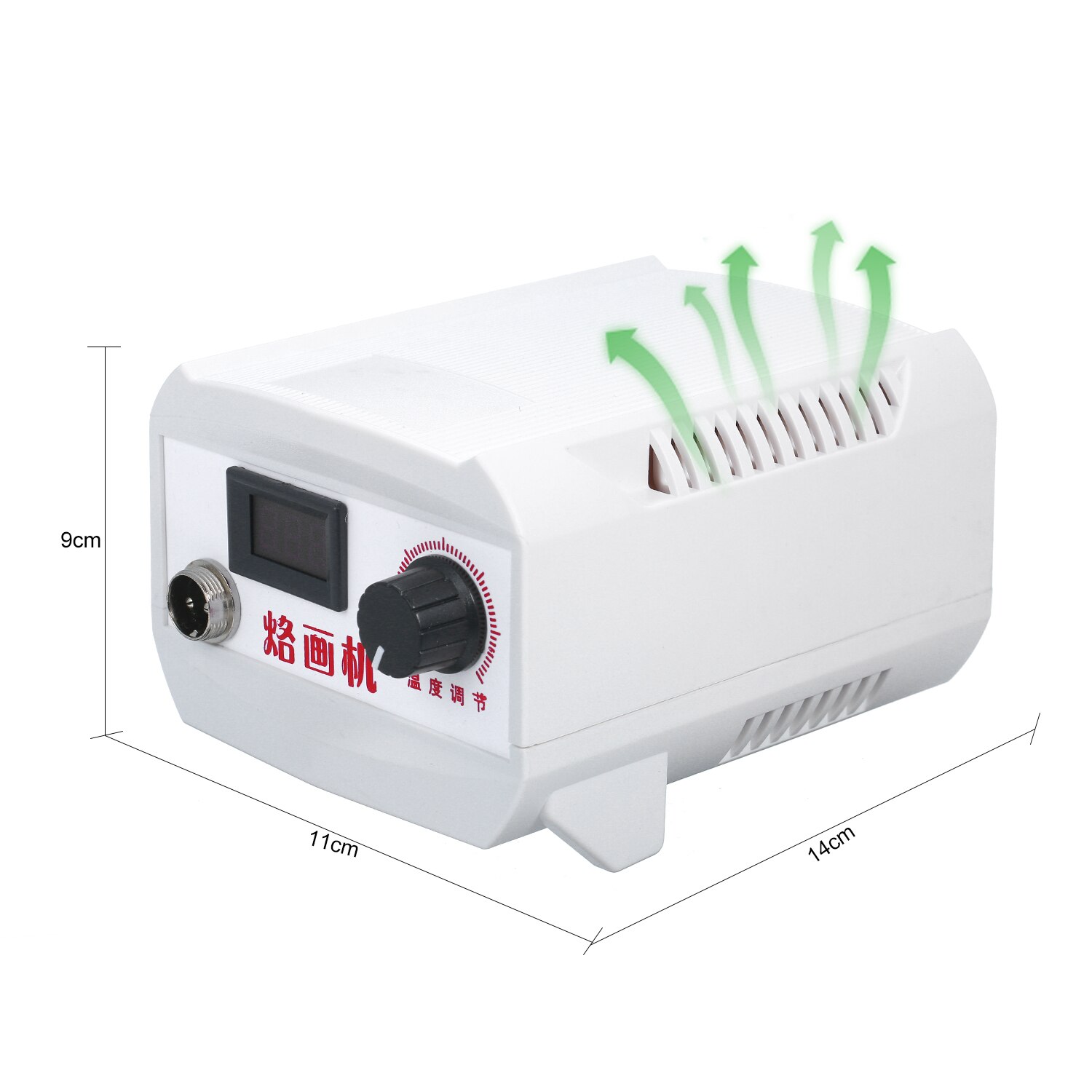 60w 110v-240v 31 stk brændeovn træbrændingsværktøjssæt justerbar 0 ℃ -800 ℃ digital skærm træbrændende pyrografipennemaskinsæt