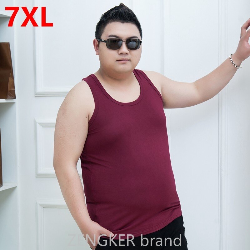 7xl tank toppe herre 6xl herre sweat big size vest sommer super stor modal undertrøje uden ærmer stor størrelse bodybuilding træning