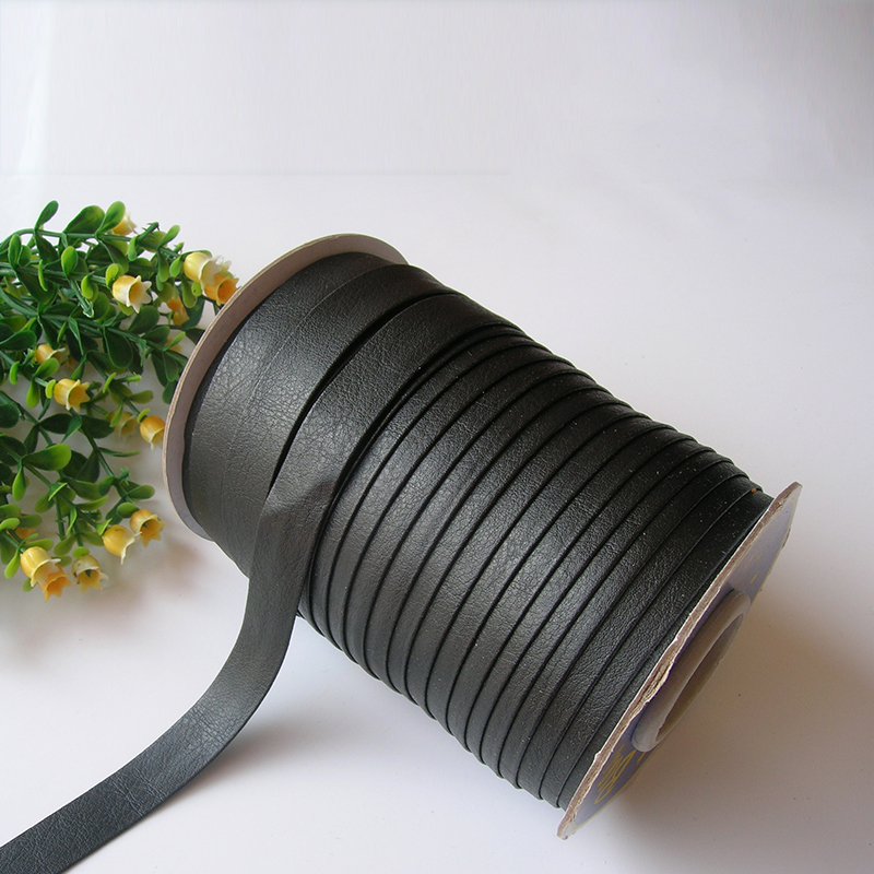 10 Meter Meetee 1.5cm PU Lederen Linten Touw Naaien Effen Kleur Lint DIY Verpakking Materiaal Naaibenodigdheden voor Kleding
