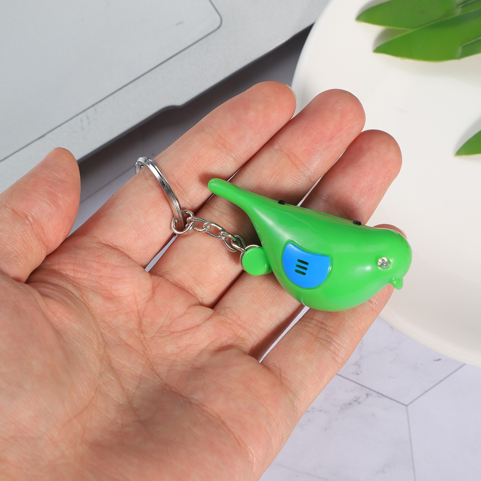 LED Whistle Sound Key Finder Flashing Beeping Control Alarm Anti-Lost Key Locator Tracker With Key Ring Smart Activity Tracking