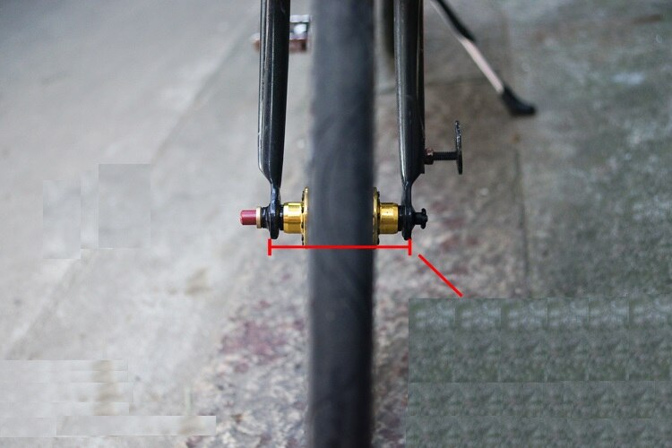 Titan verhexen Schlüssel Faltrad 74mm 130mm schnell Freisetzung QR spieß Achse für Brompton Da hon