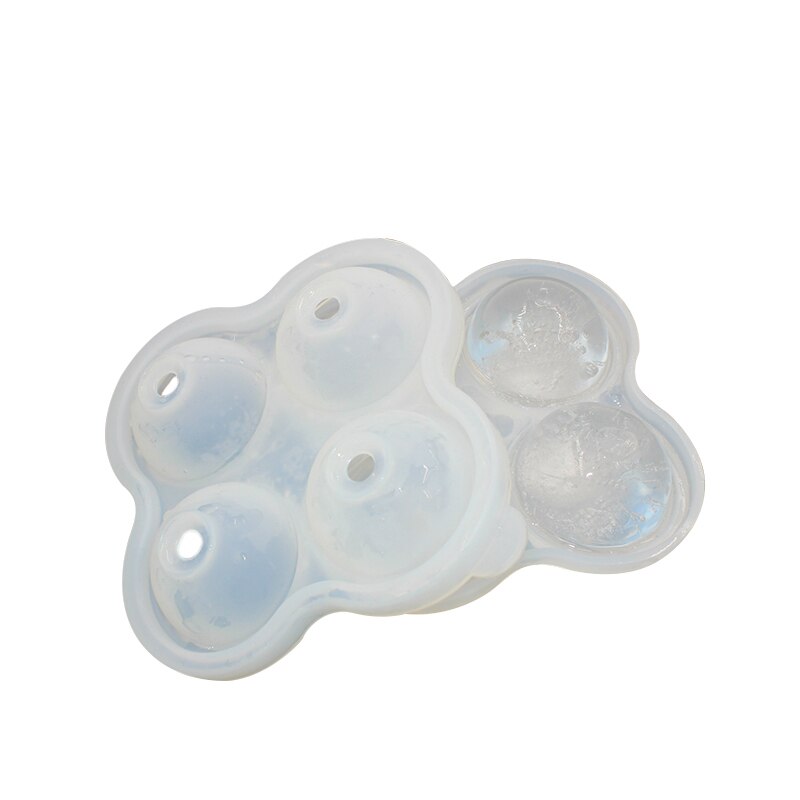 6 Cell Big Sphere Ice Ball Ice Cube Tray Whiskey Wine Cocktail Party Bar Accessories Large Ice Cube Maker Silicone Mold