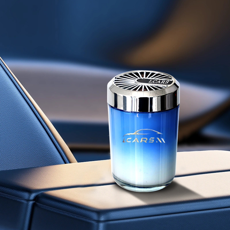 Auto Aroma therapie Tasse Auto Innen gebrauch Licht Duft Lufter frischer Auto Innenraum hochwertige feste Duft Balsam: Blau