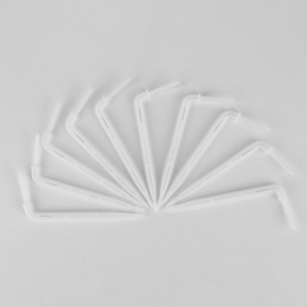 Plants Bend Sprinklers Micro Irrigation System Black Garden Watering Drops Emitter Curved Arrow Dripper Kits