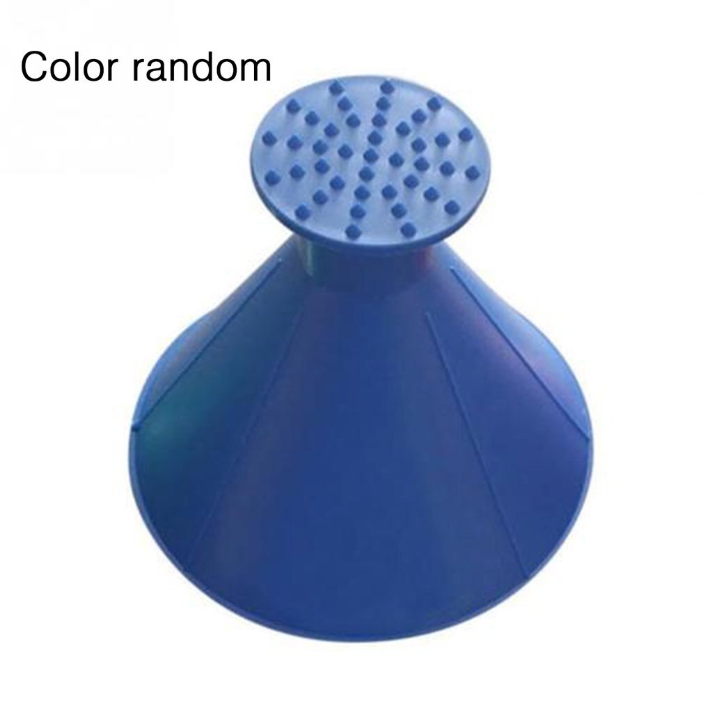 Color Random Scrape-A-Round Windshield Ice Scraper Snow Shovel Plastic car with snow scraper - large funnel + go ice cover