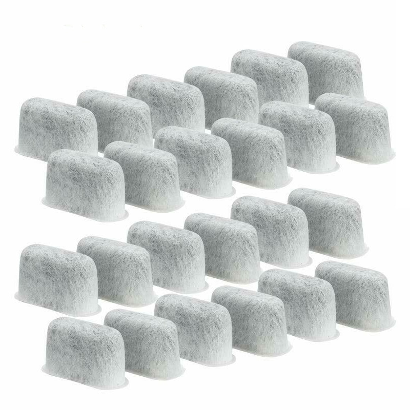 24 Pack Replacement Charcoal Water Filters for ALL Cuisinart Coffee Makers, DCC-RWF