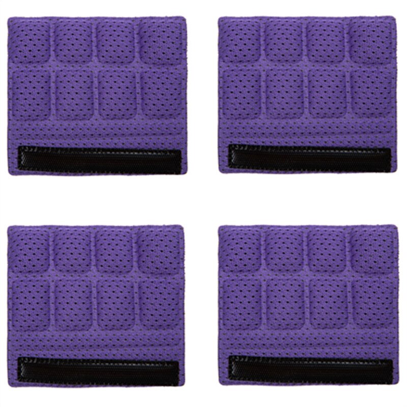 Helmet Chin Pads Foam Pads Set Chin Strap Padding Replacement Universal for Cycling Bike Motorcycle Helmet 4PCS: Purple 4PCS