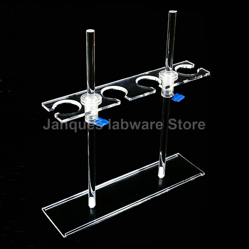 1pc Labor Plexiglas Trennung Trichter Gestell höer einstellbar trichter stehen geeignet für 60-1000ml trennung trichter