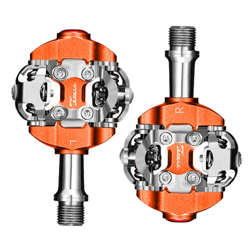 RYET MTB Pedal SPD Clipless Ultralight Mountain Bike Pedals Bicycle Dual Platform Footboard Clipless Cycling Bike Parts