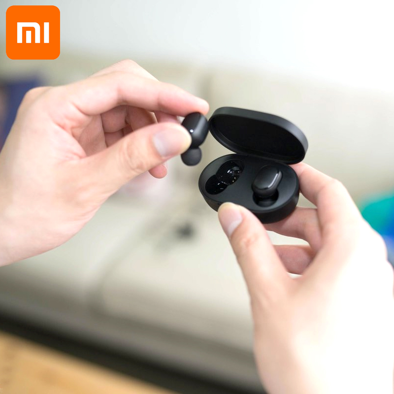 Xiaomi Redmi Airdots 2 Earphones Mi Original Xiaomi True Wireless Headphones Bluetooth Air Dots Headset TWS Earbuds Control