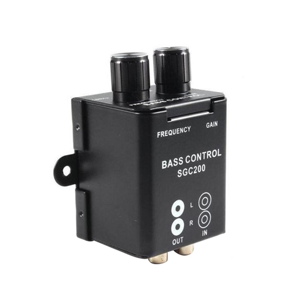 Bass Controller Regulator Knop Volume Praktische Auto Universele Auto Audio Versterker Subwoofer Afstandsbediening Professionele Bedienen