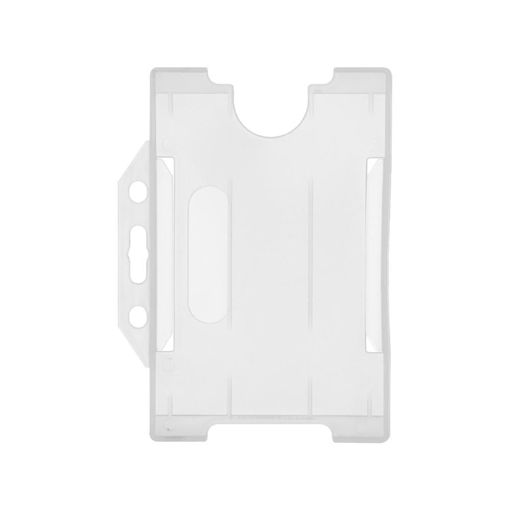 1/3pcs Single Sided Card Holders Portable Multi-use Hard Plastic Badge Work ID Card Holder Protector Cover Case ID Card Holder
