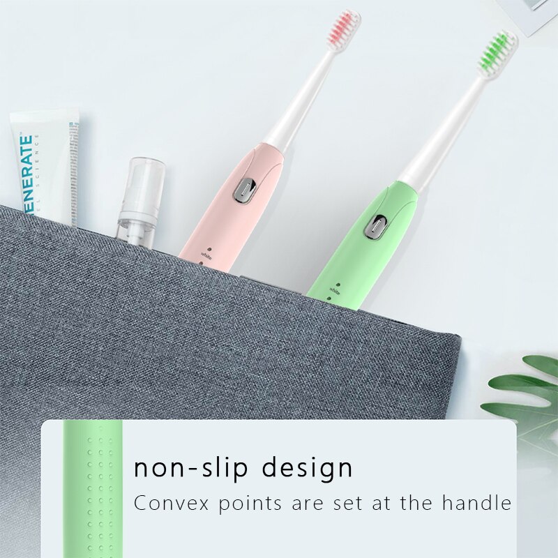 Electric Toothbrush Sonic Toothbrush USB Induction Charging Toothbrush Smart Toothbrush Electric Tooth Scaler Wave Brush