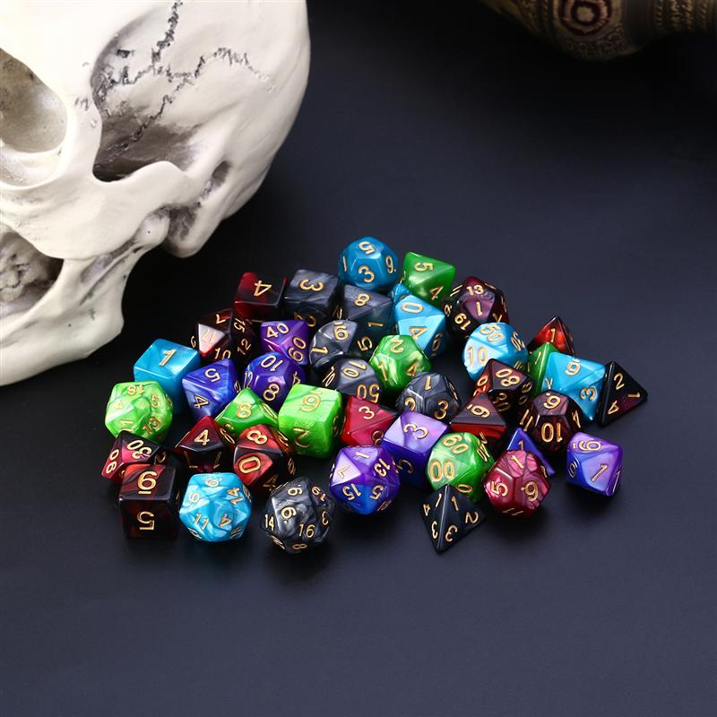 Polyhedral Würfel Anzahl Digitale Würfel Acryl Würfel Brettspiel Würfel Tabelle Spiele Drachen Dungeons DND