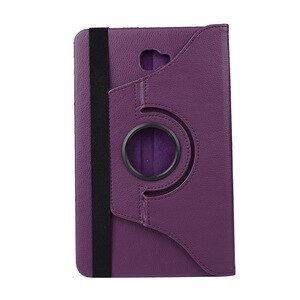 Pokrywa dla Samsung Galaxy Tab A 10.1 przypadku 360 obrotowy stojak kılıf na Samsung Galaxy Tab A 10 cal SM-T580 SM-T585 etui na tablety: Purple