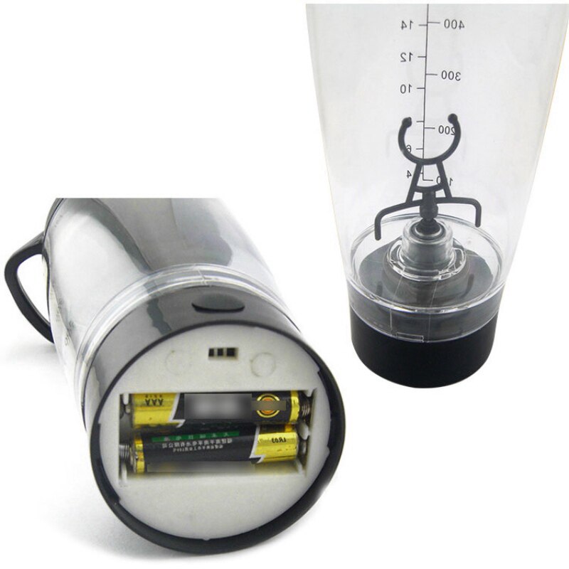 Jeyl bærbar vortex elektrisk protein shaker mixer flaske aftagelig kop