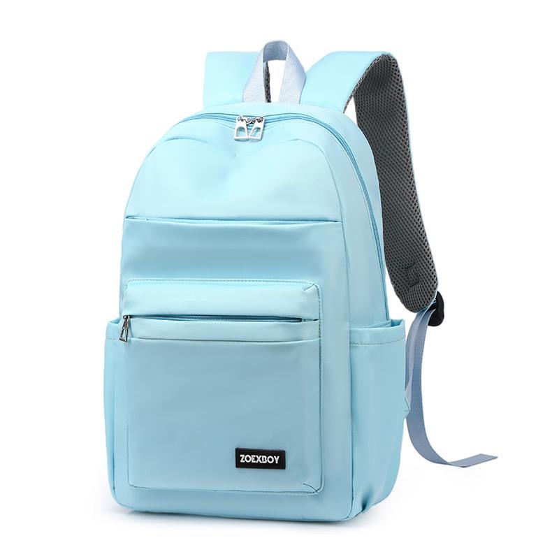 Rugzak Vrouwen Laptop Rugzak Reizen Rugzak Schooltassen Voor Tienermeisjes Vrouwelijke Schoudertas Mochila Mujer: Blue