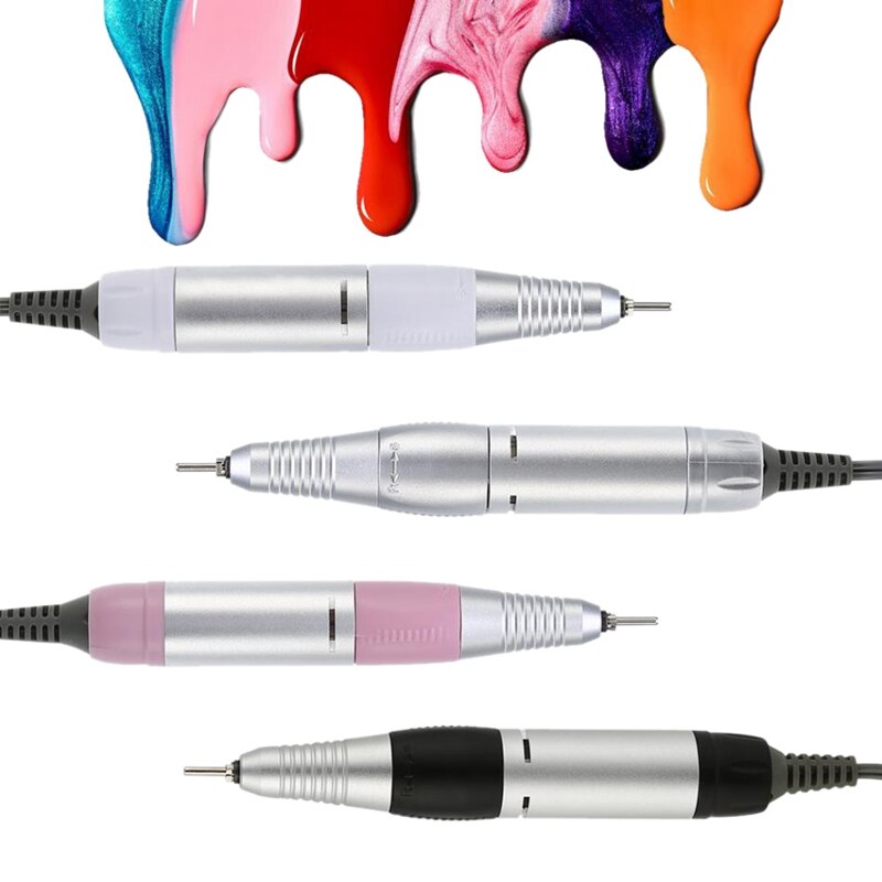 Professionele Elektrische Nail Art Boor Pen Handvat Bestand Polish Grind Machine Handstuk Manicure Pedicure Tool Nail Art Accessorie