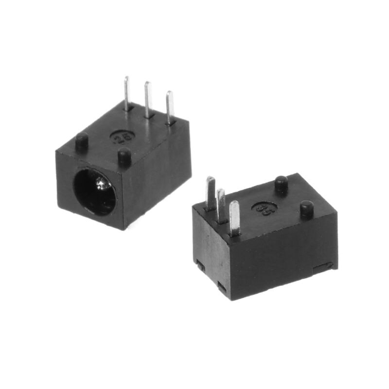 Connettore DC-003 10 Poli 3.5x1.3mm DC Power Jack Per Pannello, 30V 0.5A, 10 Pezzi