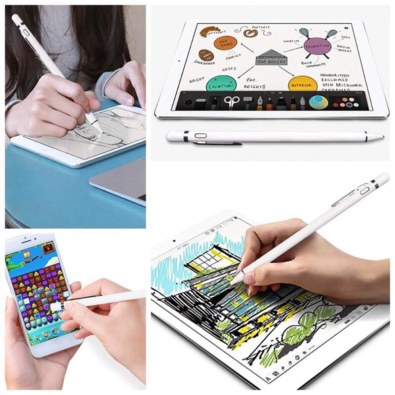 Universal touch pen for stylus, apple pencil, active capacitive stylus, ipad, iphone, samsung for smartphone, tablet