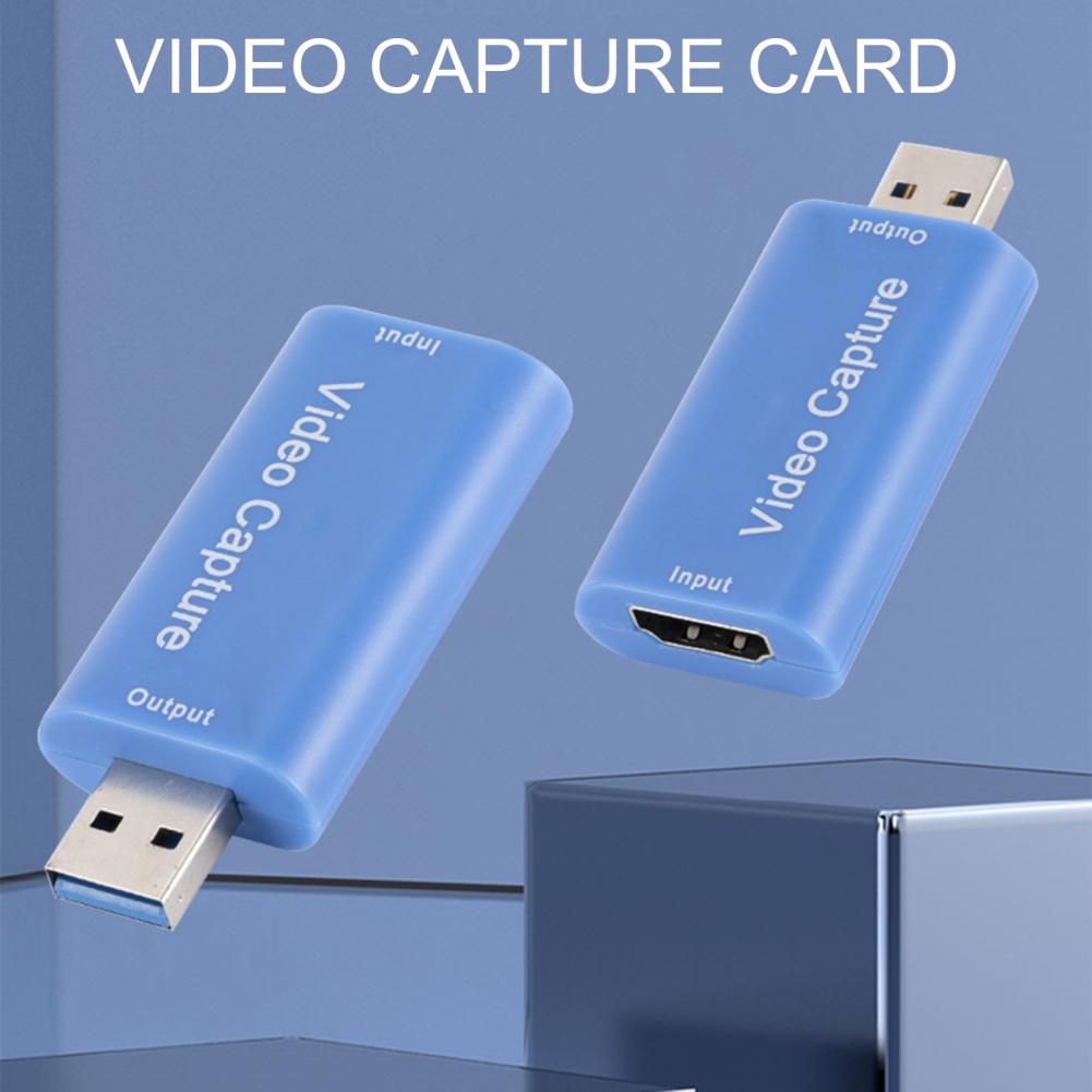 Video Capture Card Compacte High-Definition Abs Usb 2.0 Capture Hdmi-Compatibel Video Grabber Voor Thuis