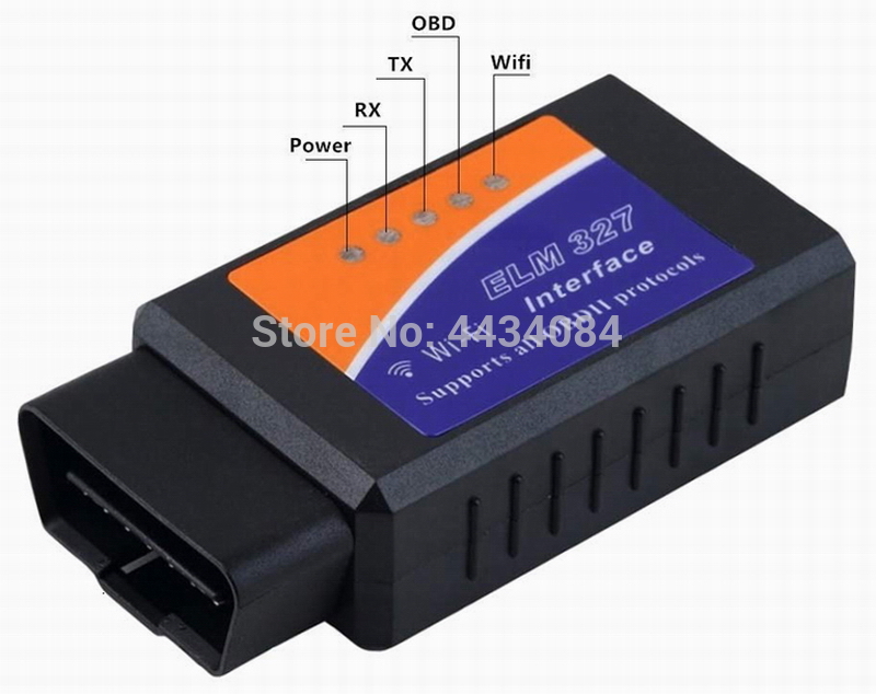 Ouchuangbo Wifi En Bluetooth ELM327 OBD2 Auto Scanner Adapter Scan Tool Voor Smartphone