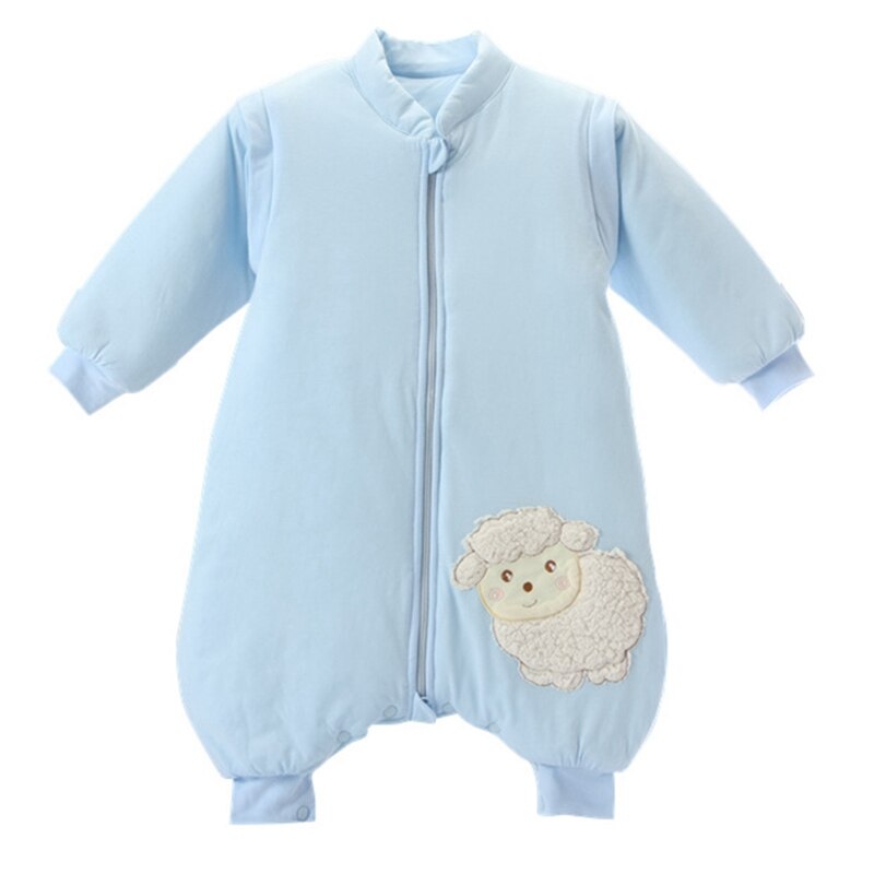 Afneembare Mouwen Jongens Meisjes Baby Kids Baby Slaapzak Katoenen Baby Slaap Zakken Herfst Winter Kinderen Dekens
