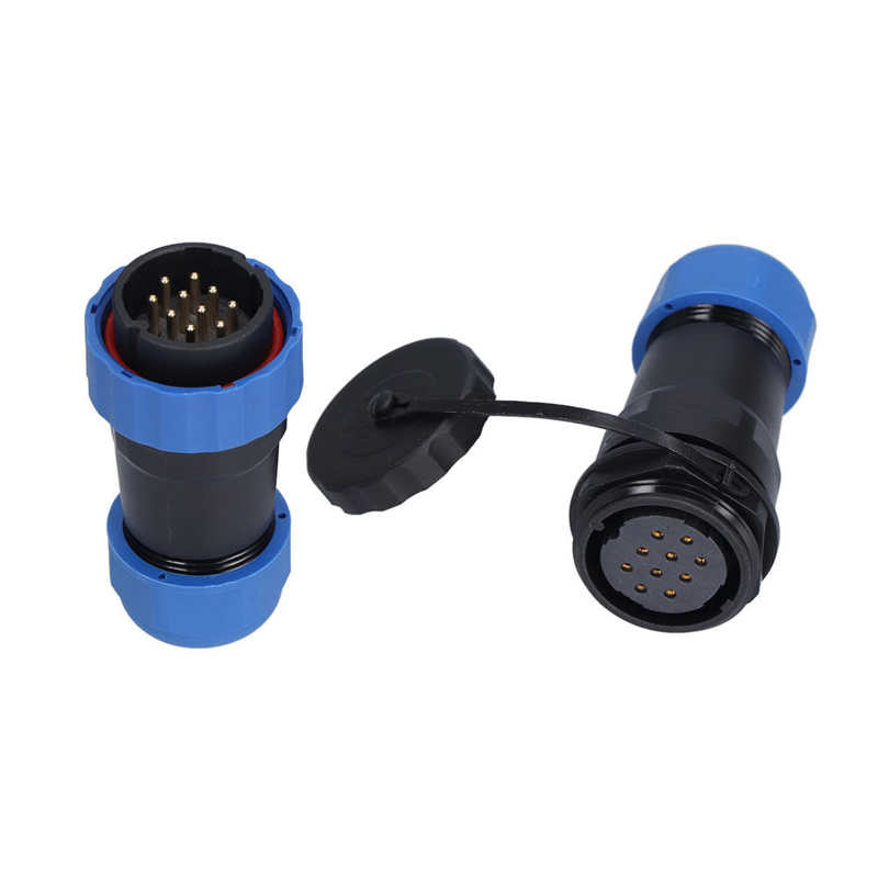 Waterproof Aviation Connector Waterproof Aviation Cable Connector Socket Oxidation Resistance for Electronic Equipment: 10-core