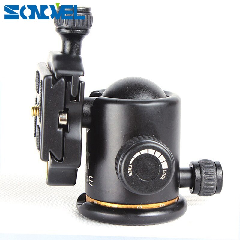 BEIKE Aluminum BK-03 Camera Tripod Ball Head with Quick Release Plate Pro Camera Tripod Max load to 8kg