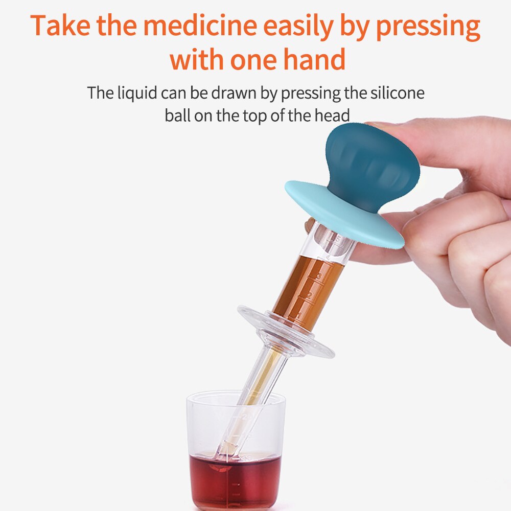 4Pcs Gezondheidszorg Essentials Set Baby Caring Kit Geneeskunde Feeder Nasale Baby Home Baby Care Aanzuiger Stro Borstel Meet Cup