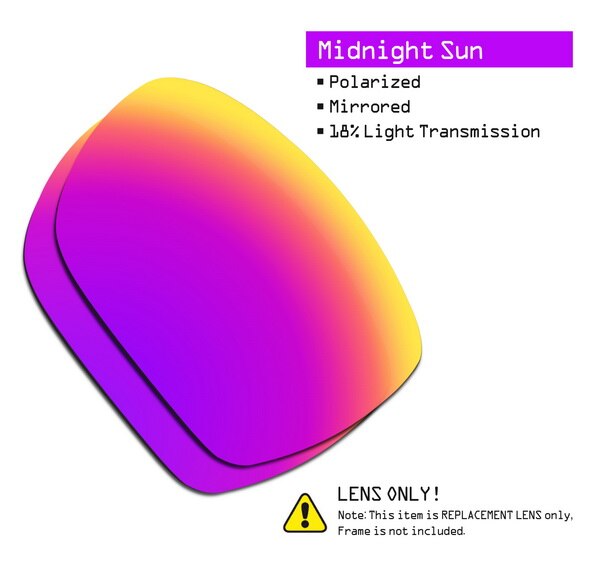 SmartVLT Polarized Replacement Lenses for Oakley Dispatch 1 Sunglasses - Multiple Options: Midnight Sun