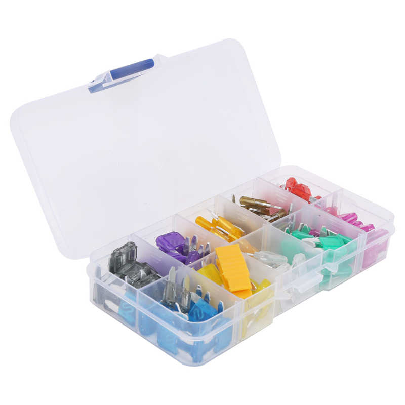 power monitor power meter Blade Fuse Assortment Set 2/ 3/ 5/ 7.5/ 10/ 15/ 20/ 25/ 30/ 35 AMP with Fuse Clip energy