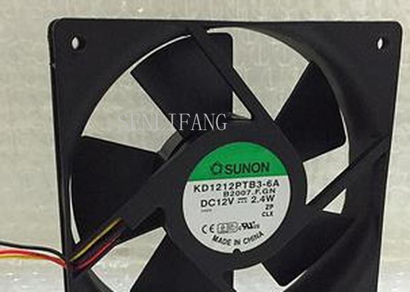 for KDE1212PTB3 12V 3.2W 120*120*25MM 12cm 4 wires CPU PWM cooling fan
