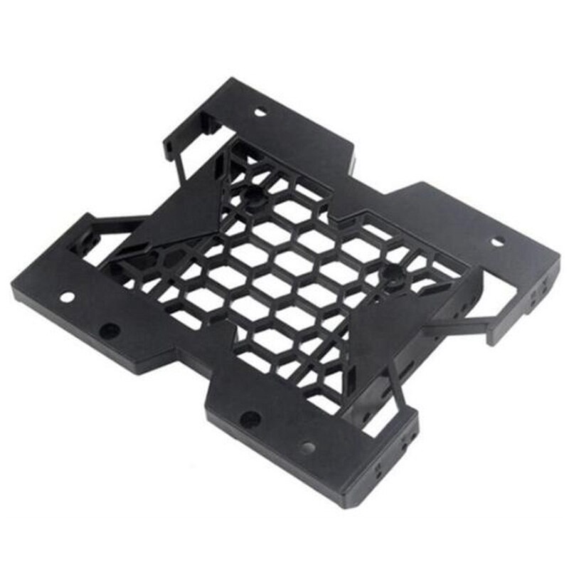5.25 Inch to 3.5 Inch 2.5 Inch Bracket HDD Mounting SSD Cooling Fan Tray Hard Drive Case Adapter