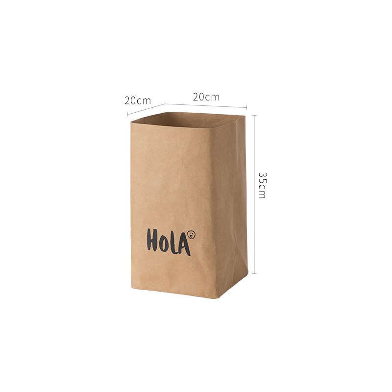Sac en papier Kraft lavable, sacs de légumes, sac de produits, sac de rangement de légumes réutilisable, sac de rangement de fruits et légumes de cuisine: XL primary color