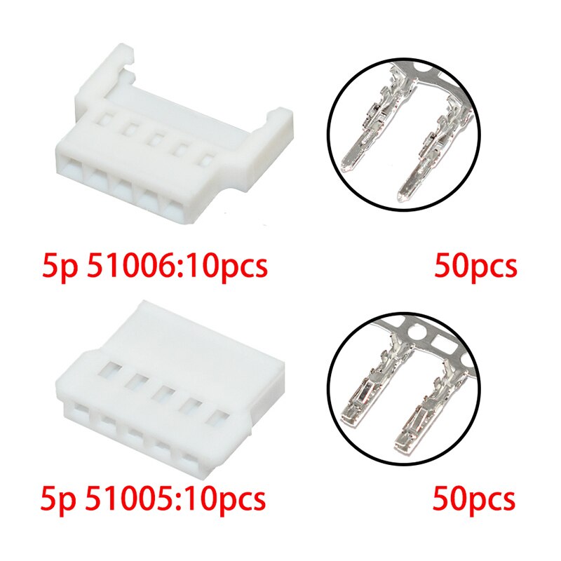 51005 51006 MX2.0 2.0Mm Connector Socket Pin Header Mannelijke Vrouwelijke Socket Terminal 51005 51006 Mx2.0 2P 3P 4P 5P 6P Pin