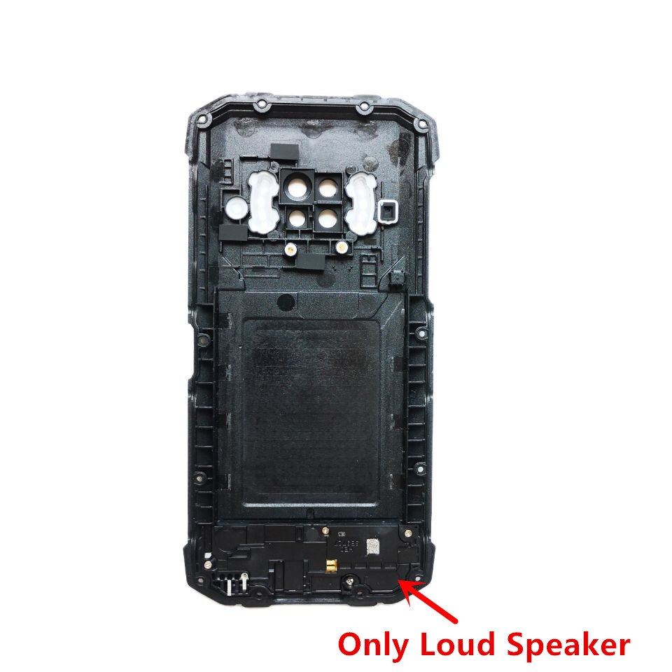 Coque de protection arrière pour batterie et haut-parleur, pour téléphone DOOGEE S96 Pro, d&#39;origine, , 100%: Black Only Speaker