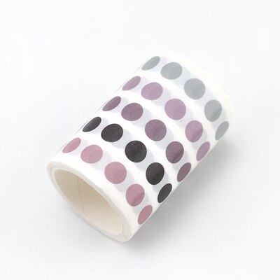60Mm X 3M Base Element Decoratieve Plakband Dot Masking Washi Tape Diy Scrapbooking Sticker Label Japanse Briefpapier: F