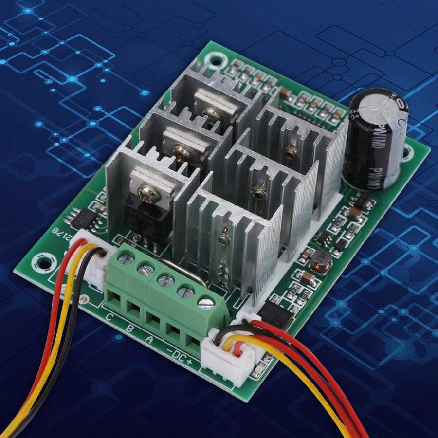 DC 5V-36V 15A 3 Phase Brushless Motor Speed Control CW CCW Reversible Switch motor regulator Motor Speed Controller