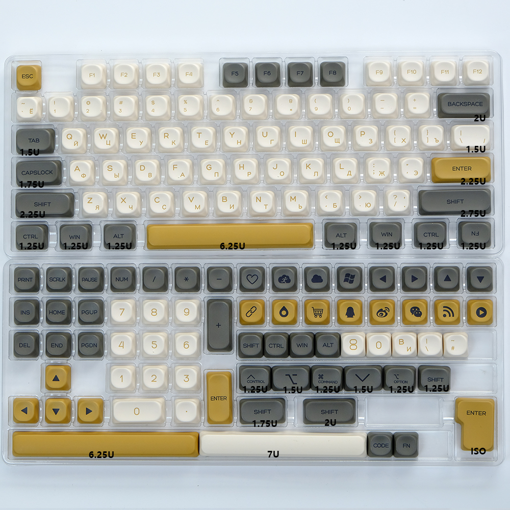 Kbdiy koa profil japanische ozean wal tasten kappen pbt mechanische tastatur tasten kappen russisch koreanisch 135 tasten kappen kunden spezifisch für mx schalter: natürlich Faktoren