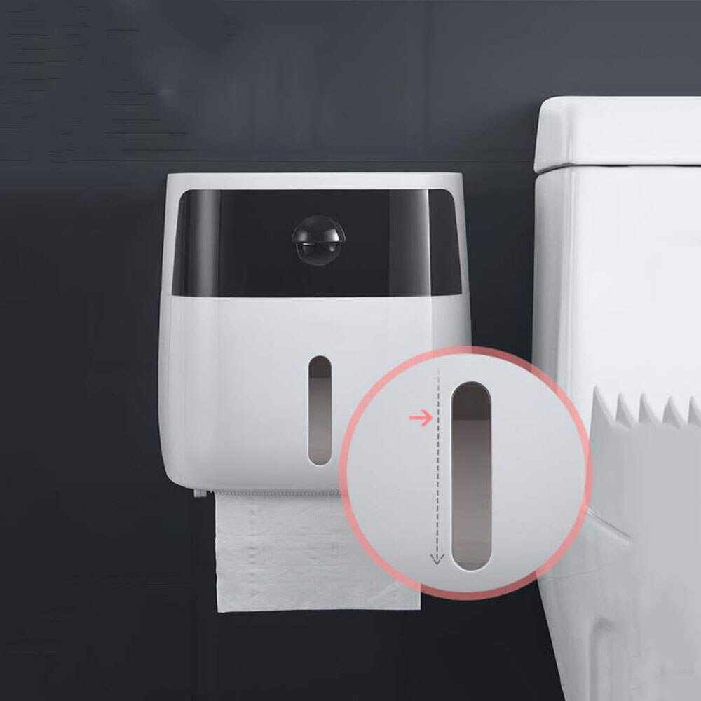 Toiletrolhouder Waterdichte Houder Voor Toiletpapier Badkamer Toiletpapier Opbergdoos Toiletrolhouder