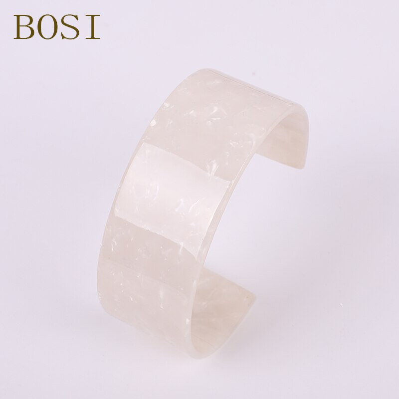Bohemian Leopard Acitic Säure Acryl Harz Armbänder Bunte Armreif Für Frauen Harz Manschette Armband femme Einfache Elegante Schmuck: 8