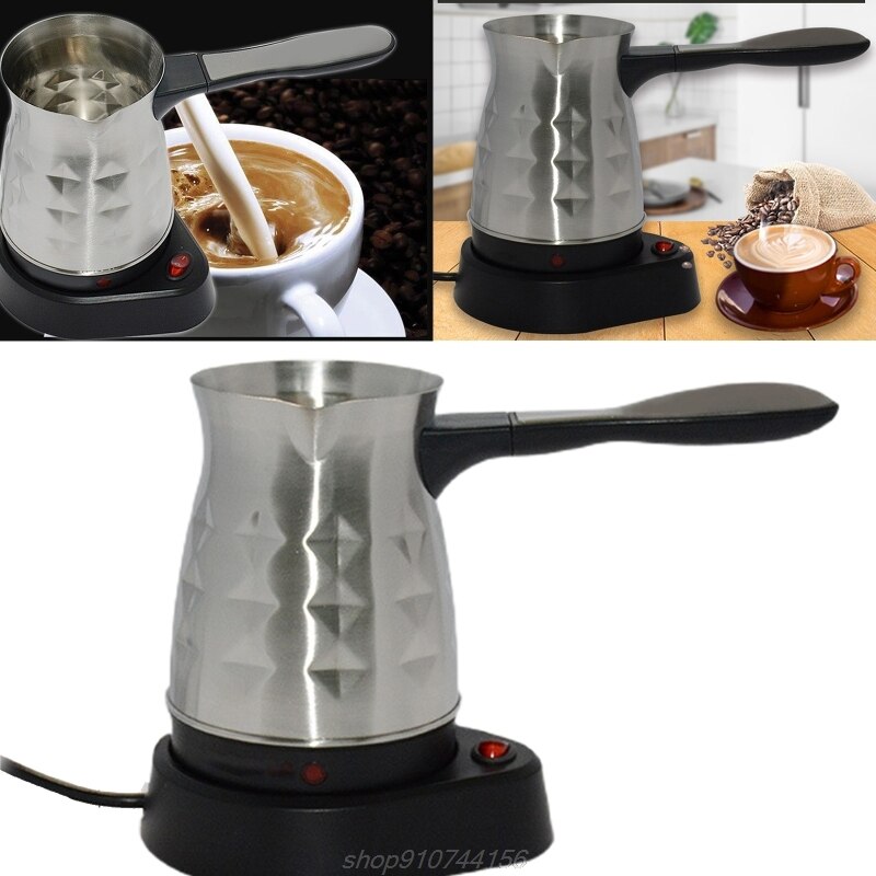 Elektrisk tyrkisk espresso percolator kaffemaskine gryder eu-stik kedelkontor te mælk kaffemaskine opvarmning  n3 20