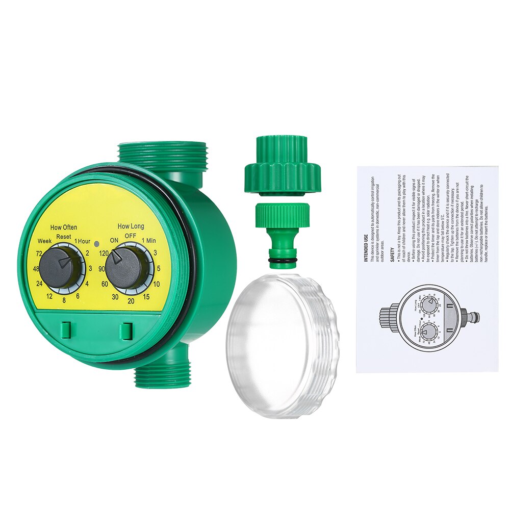 Outdoor Timed Irrigation Controller Automatic Sprinkler Controller Programmable Hose Water Timer for Home Garden Farmland