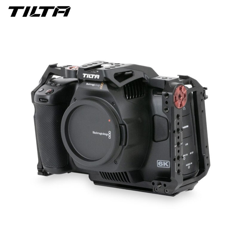 Tilta Bmpcc 6K Pro Camera Kooi TA-T11-FCC-B Dslr Rig Accessoire Kit Bouwplaat Top Handvat R/S Kabel T5 t7 Houder V Mount