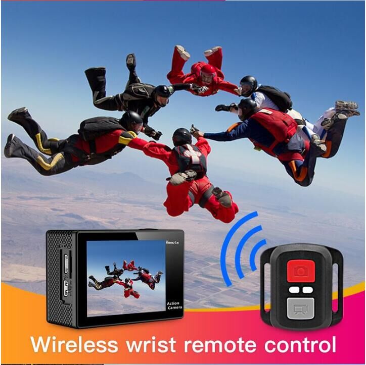Action Camera Wireless Wrist Remote Control for Sports Camera EK7000/EK7000 Pro Wrist 2.4G Remote Controls