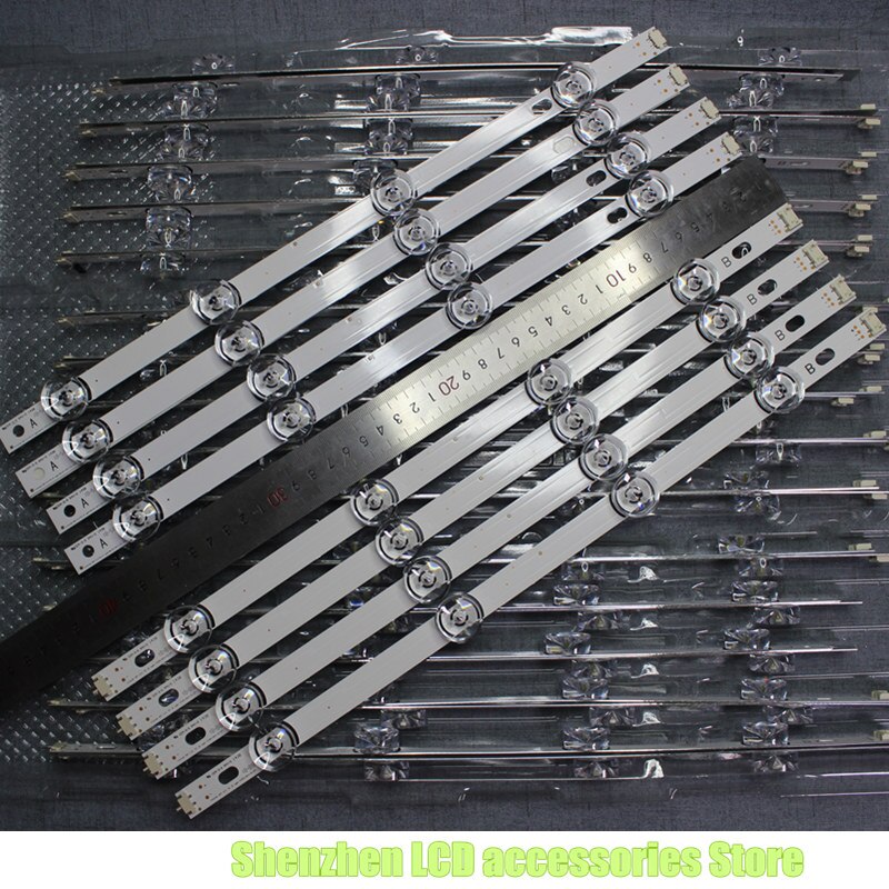 New100% Kit 8pcs Replacement for LG LC420DUE 42LB5500 42LB5800 42LB560 INNOTEK DRT 3.0 42 inch A B 6916L-1710B 6916L-1709B