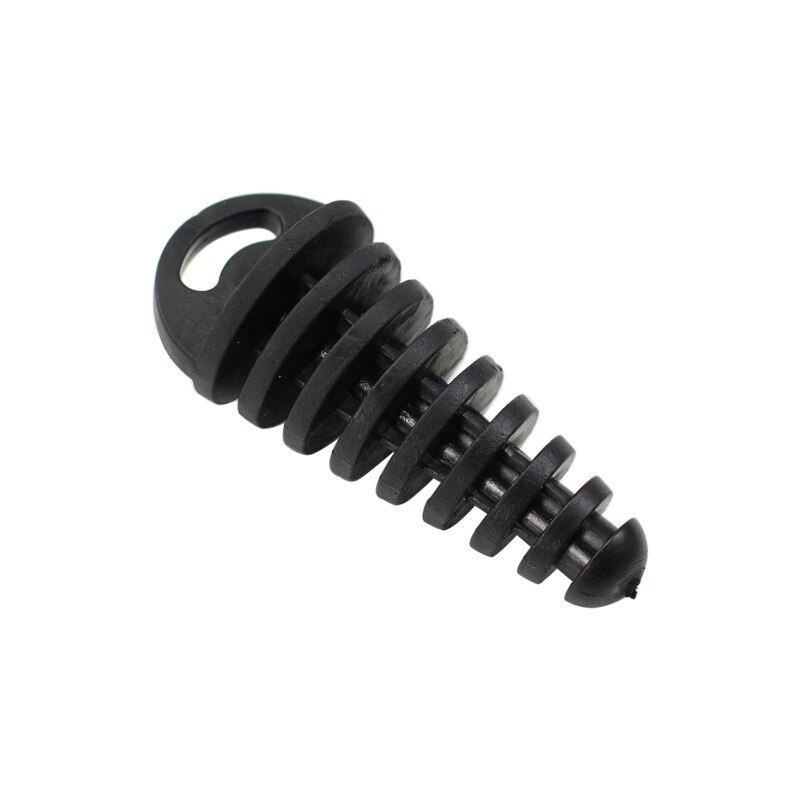 Moottoripyörän pakoputki motocross pvc 15-38mm pakoputken ilmanpoistotulppa pakoputken äänenvaimennin äänenvaimentimen pesutulpan putken suoja